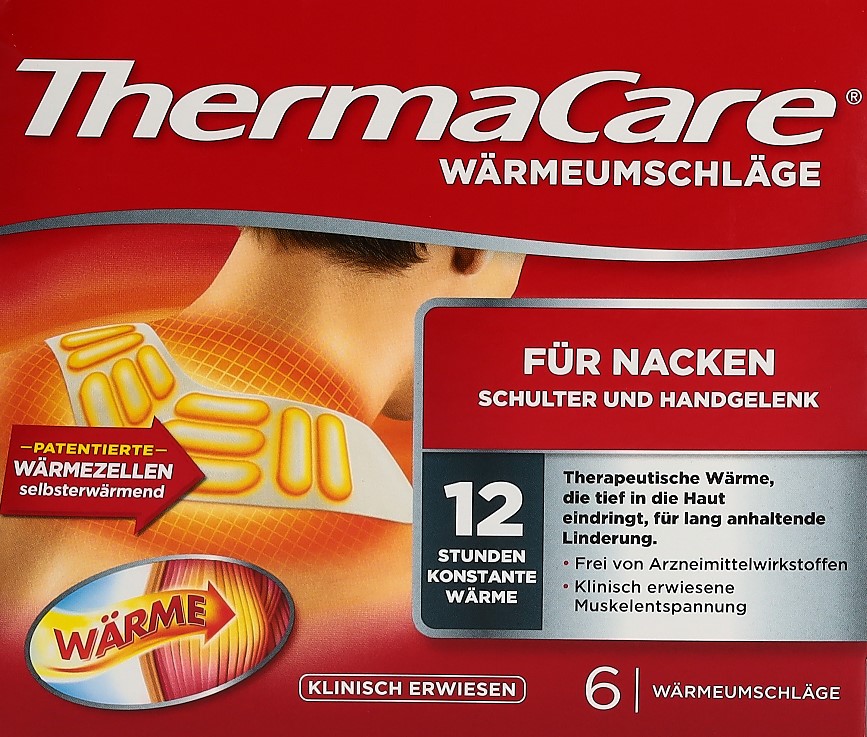 THERMACARE Nacken Schulter Arm Patch (n) 6 Stk – Bild 2