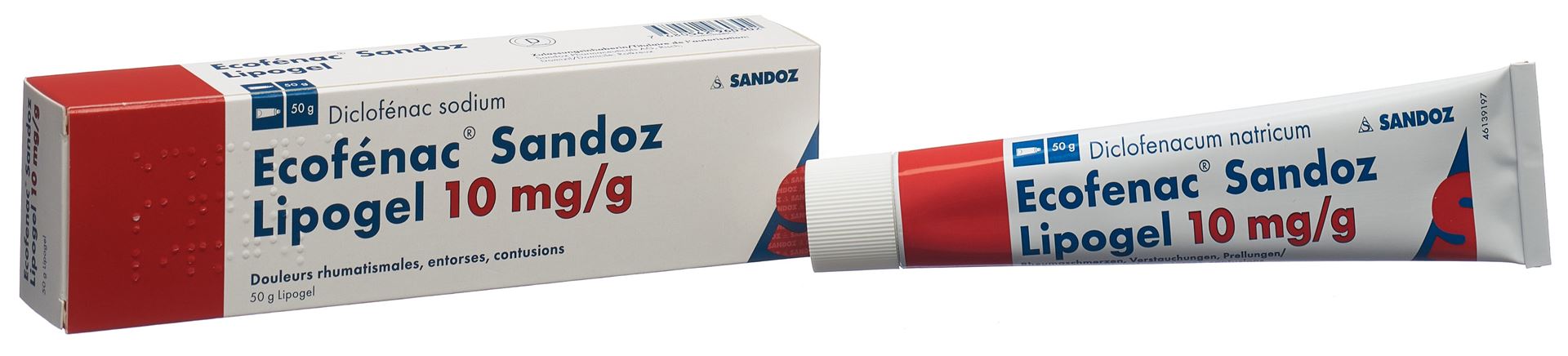 ECOFENAC Sandoz Lipogel 10 mg/g Tb 50 g – Bild 7
