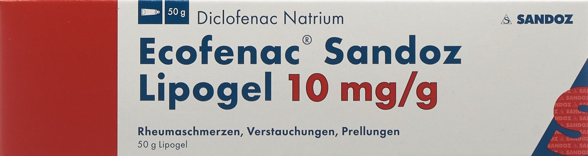 ECOFENAC Sandoz Lipogel 10 mg/g Tb 50 g – Bild 2